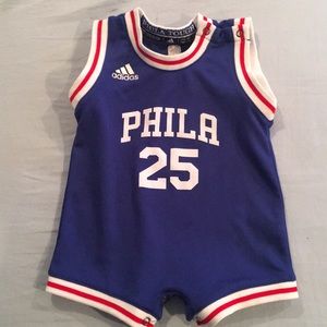 Infant jersey romper